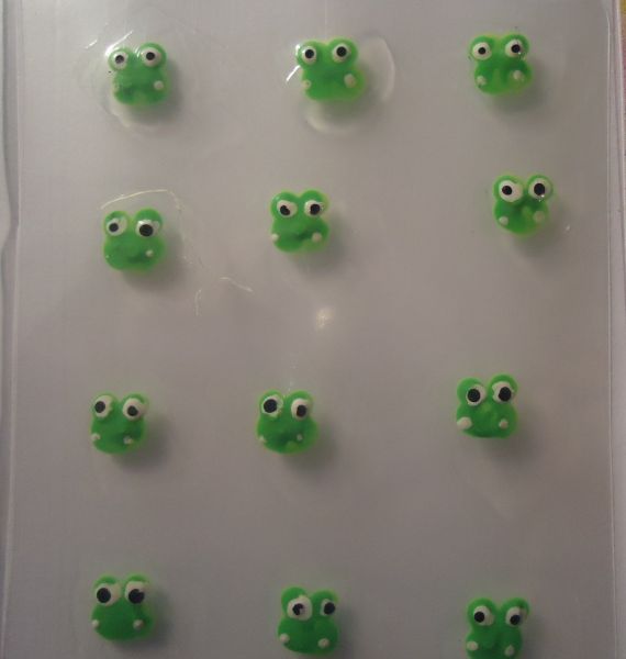 Adesivos para unhas de sapinho