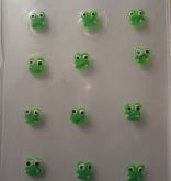Adesivos para unhas de sapinho