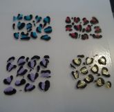 Adesivos para unhas de oncinha ou zebrinha