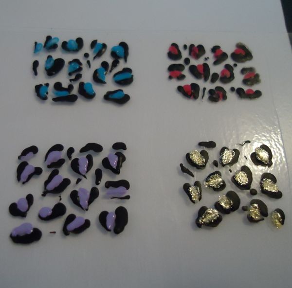Adesivos para unhas de oncinha ou zebrinha