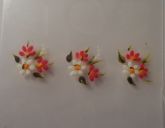 Adesivos para unhas de flores