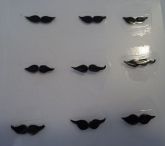 Adesivos para unhas de bigode
